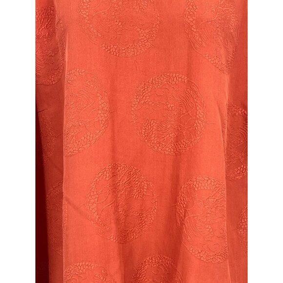 Citron Santa Monica Women Plus 3X Burnt Orange Silk Sleeveless Tank Top EUC - Picture 3 of 8